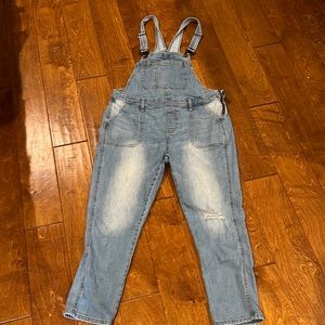 Gap size Large overalls!